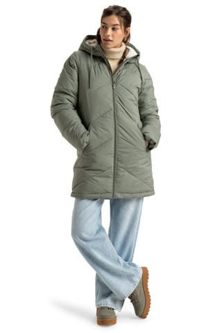 Piumino con cappuccio - Kaki - Roxy