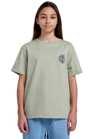 T-shirt in cotone bio - Verde chiaro - Element