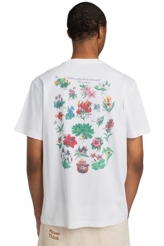 T-shirt regular in cotone bio - Bianco - Element