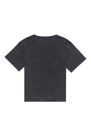 T-shirt tie and dye in cotone bio - Nero - Roxy