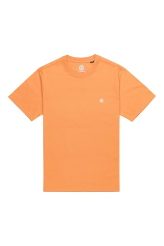 T-shirt regular in cotone bio - Arancione - Element
