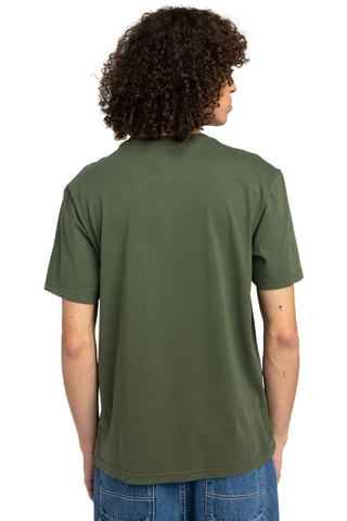 T-shirt regular in cotone bio - Verde scuro - Element