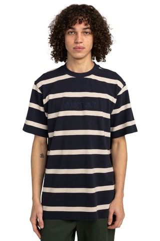 T-shirt relaxed in cotone bio - Navy - Element
