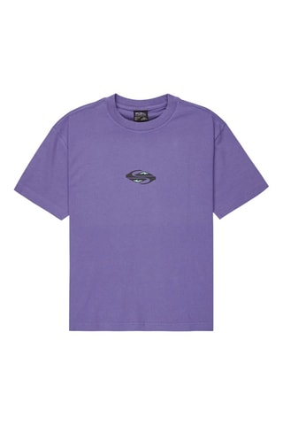 T-shirt in cotone bio - Viola - Quiksilver