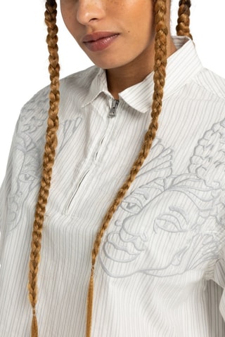 Blusa in cotone bio - Bianco - Element