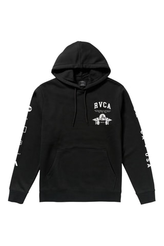 Felpa con cappuccio - Nero - RVCA