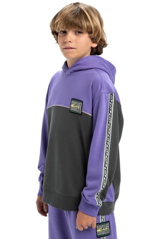 Felpa in cotone bio - Nero - Quiksilver