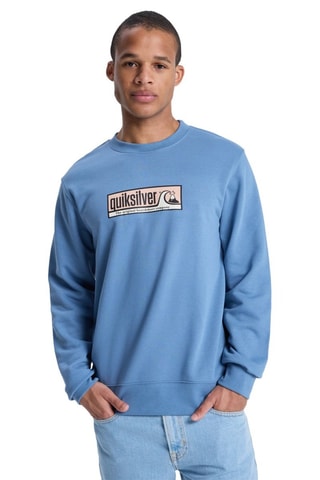 Felpa - Celeste - Quiksilver