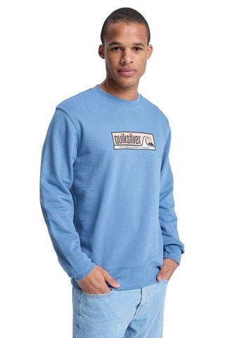 Felpa - Celeste - Quiksilver