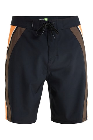 Shorts da surf - Nero e arancione - Quiksilver
