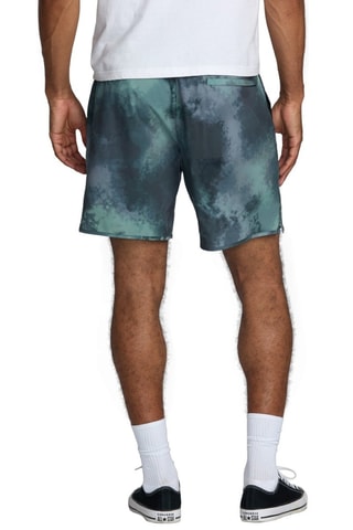 Shorts tie and dye - Grigio - RVCA