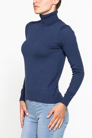 Jersey regular fit - Azul marino