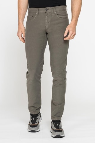 Pantalón slim fit - Topo