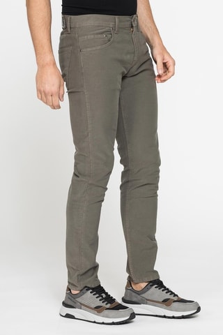 Pantalón slim fit - Topo