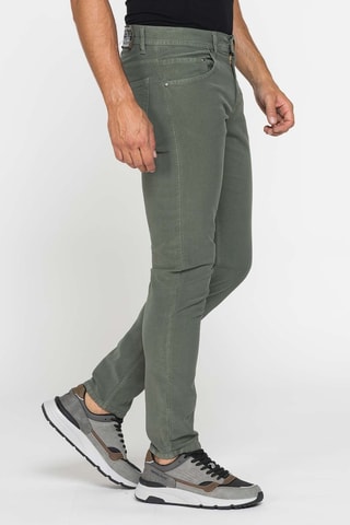 Pantalón casual - Verde caqui