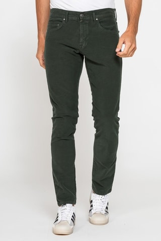 Pantalón slim fit - Verde oscuro