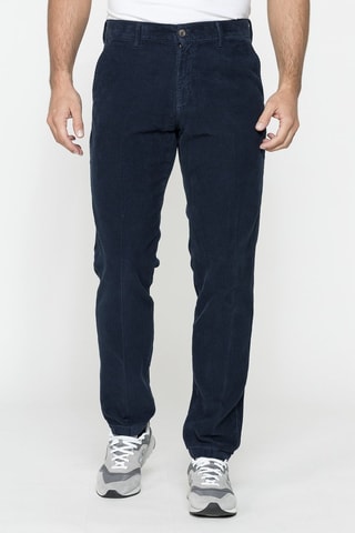 Pantalón chino regular fit - Azul marino