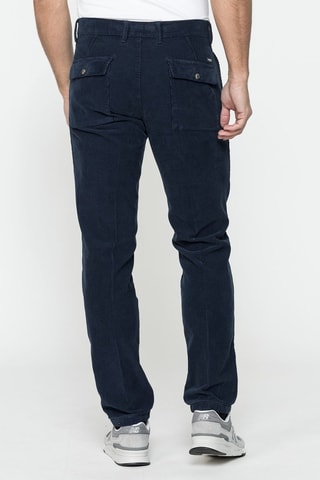 Pantalón chino regular fit - Azul marino