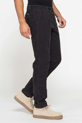 Pantalón chino regular fit - Gris oscuro