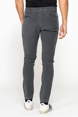 Pantalón chino slim fit - Gris oscuro