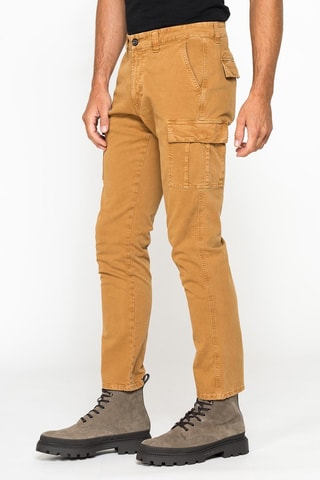 Pantalón cargo - Ocre
