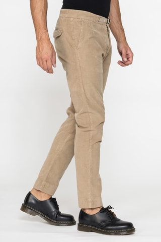 Pantalón regular fit - Beige
