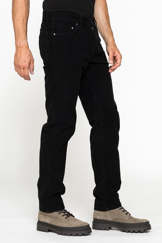 Pantalón regular fit - Negro