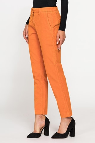Pantalón chino regular fit - Naranja