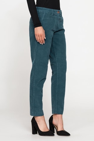 Pantalón chino regular fit - Azul pato