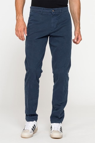 Pantalón recto - Azul petróleo