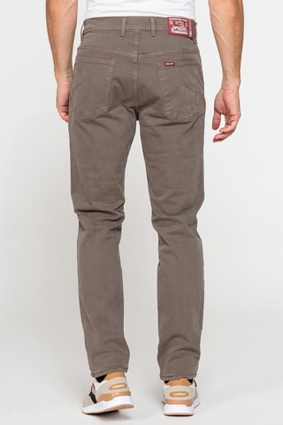 Pantalón recto - Topo