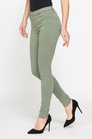 Vaquero skinny fit - Verde caqui