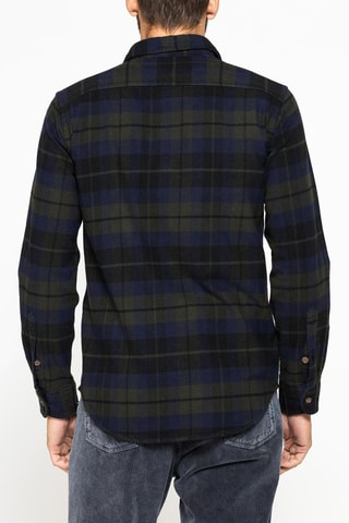 Camisa regular fit - Azul