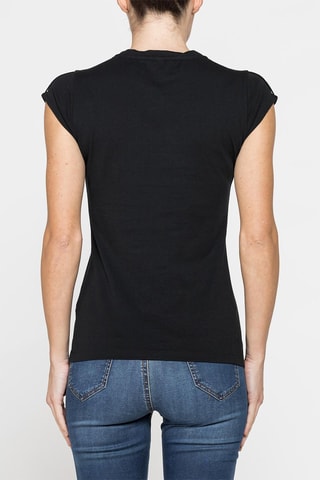 Camiseta slim fit 852B - Negro