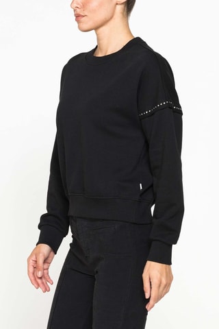 Sudadera oversize - Negro