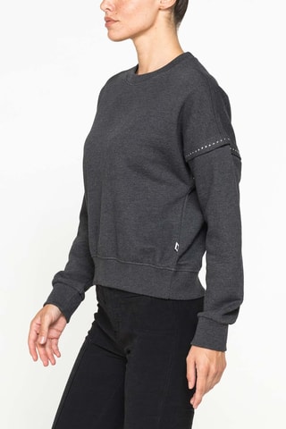 Sudadera oversize - Gris oscuro