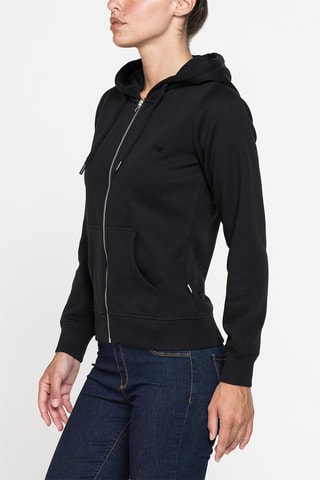 Sudadera con capucha regular fit - Negro
