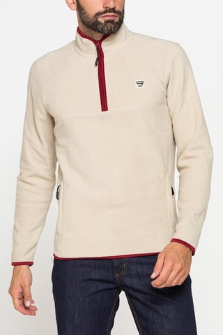 Sudadera regular fit - Beige