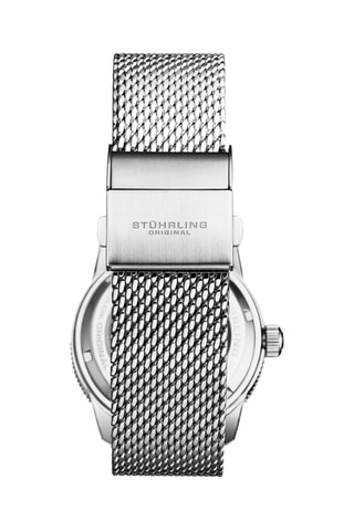 Reloj automático de acero - Plateado y negro