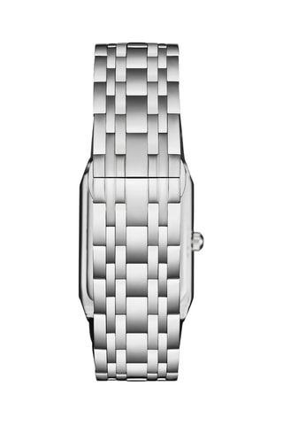 Reloj de cuarzo de acero - Plateado