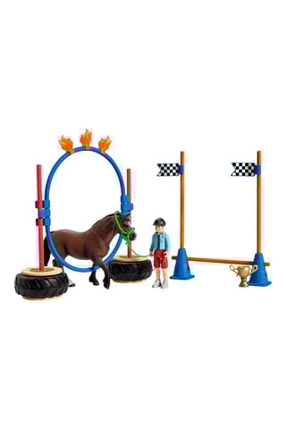 Course d'agilité pour poney Farm World - Dès 3 ans