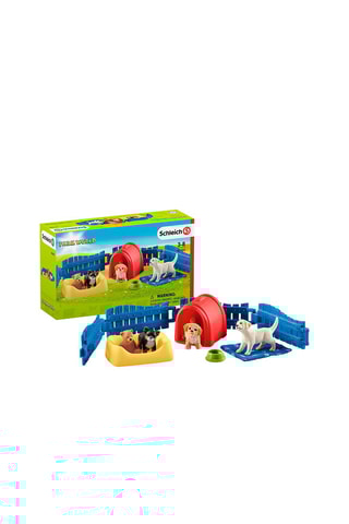 Enclos à chiots Farm World - Dès 3 ans