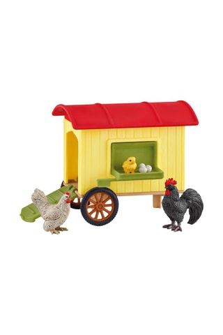Poulailler mobile Farm World - Dès 3 ans