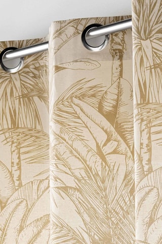 Rideau Dune - Beige et blanc - 140 x 240 cm