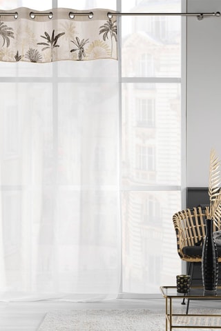 Rideau Papaya - Naturel - 140 x 240 cm