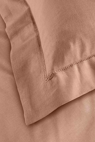 Taie d'oreiller en coton 57 fils/cm² Lina - Vieux rose