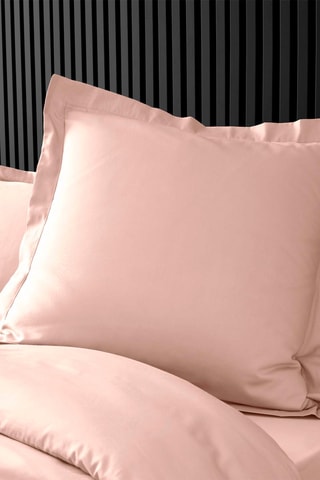 Taie d'oreiller en percale de coton 78 fils/cm² Percaline - Rose
