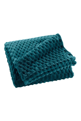 Plaid Mini Frosty - Bleu - 125 x 150 cm