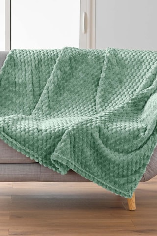 Plaid Mini Frosty - Sauge - 125 x 150 cm