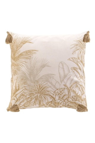 Coussin déhoussable Dune - Beige - 45 x 45 cm